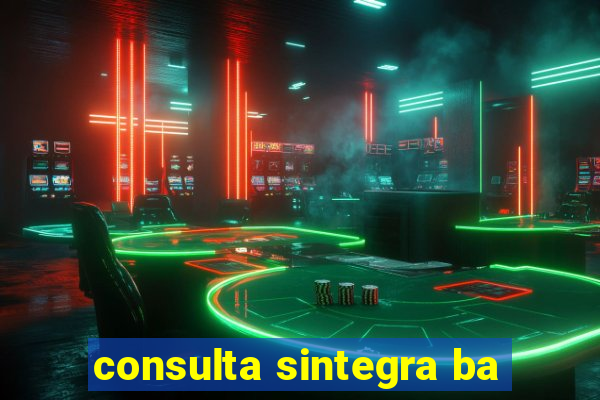 consulta sintegra ba