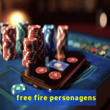 free fire personagens