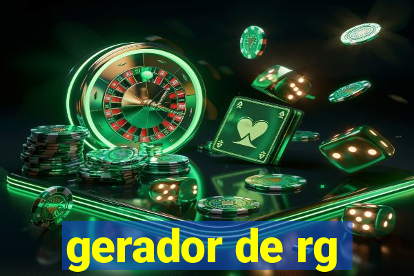 gerador de rg