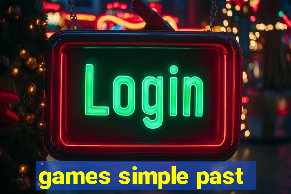 games simple past