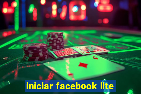 iniciar facebook lite