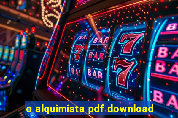 o alquimista pdf download