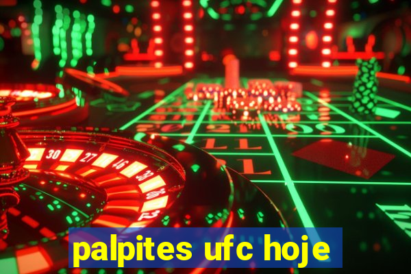 palpites ufc hoje