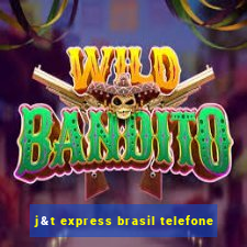 j&t express brasil telefone