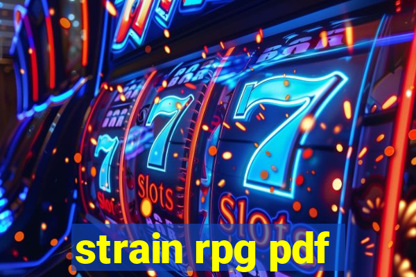 strain rpg pdf