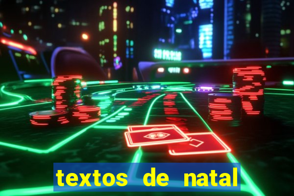 textos de natal para leitura